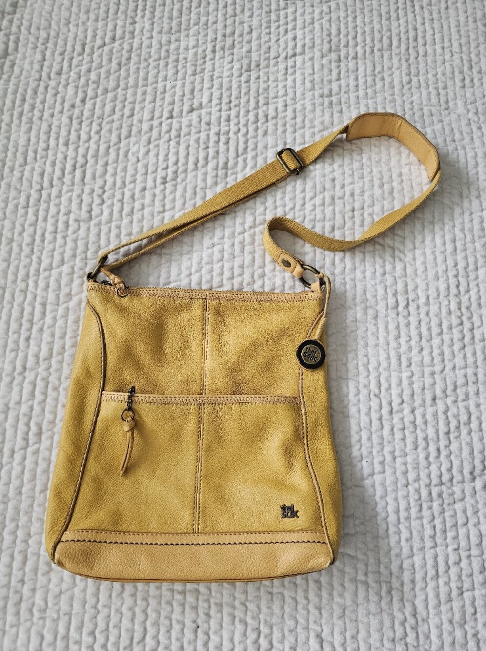 The Sak Lucia Yellow Crossbody